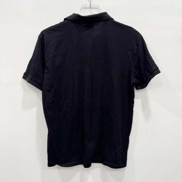 Armani Exchange Men’s Black Short Sleeve Polo Shirt Medium - Picture 2 of 6
